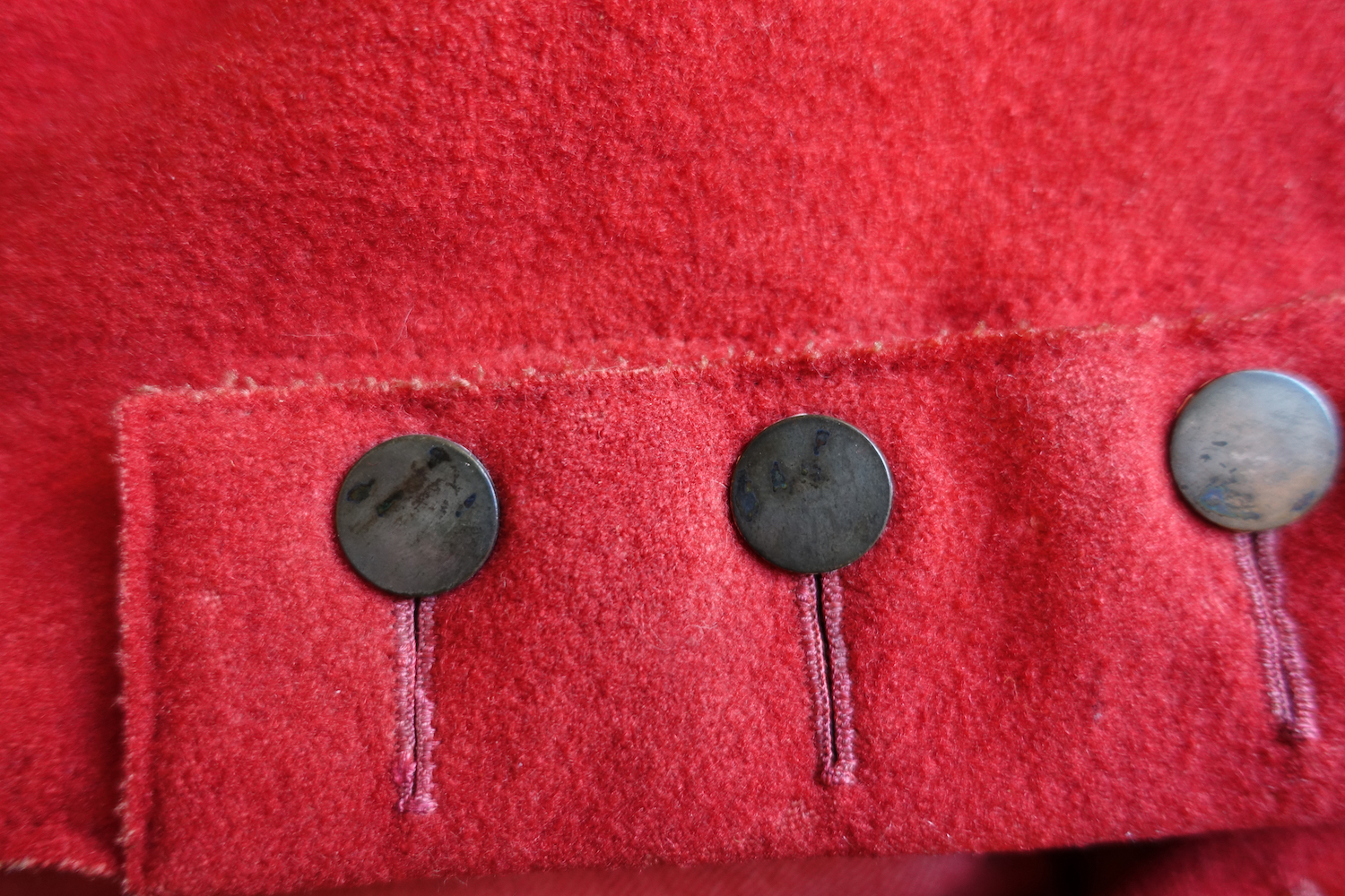 Close up of buttons