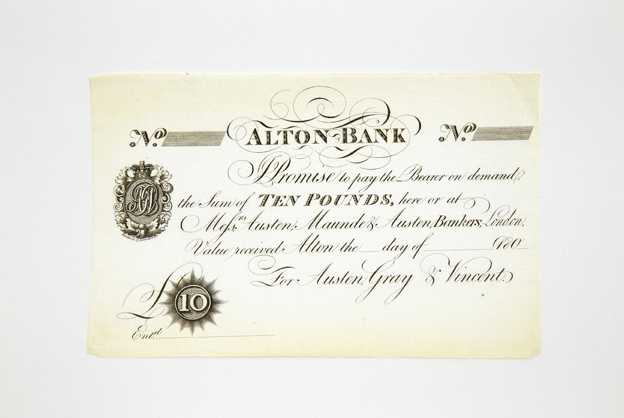 Alton Bank £10 note