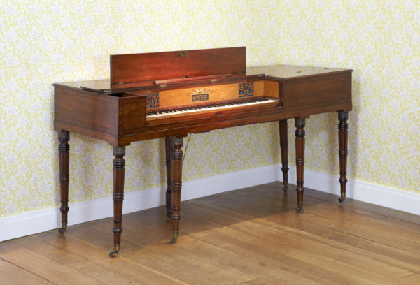Clementi piano in the Drawing Room at Jane Austen's House