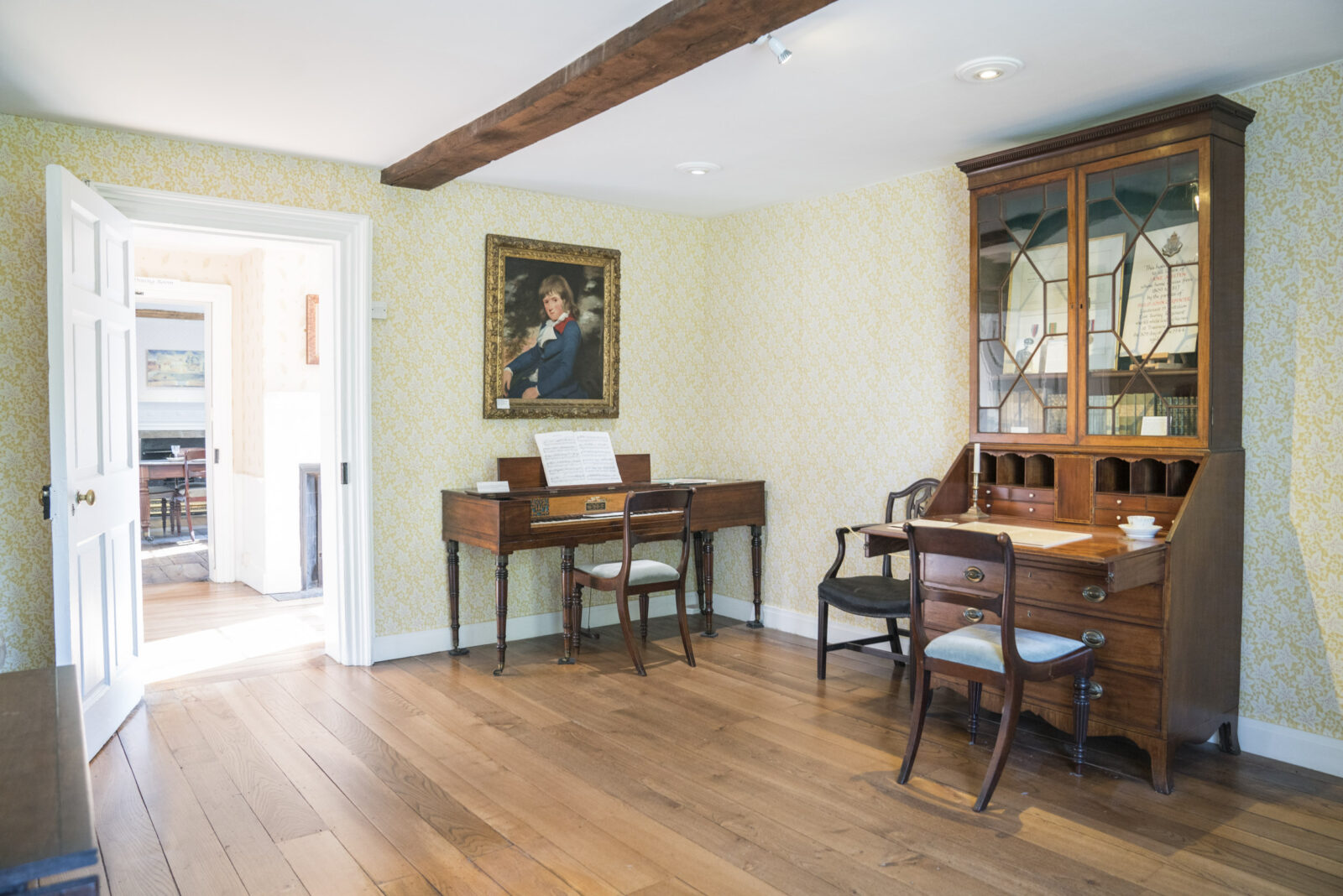 The Drawing Room at Jane Austen's House. Photo by Rob Stothard