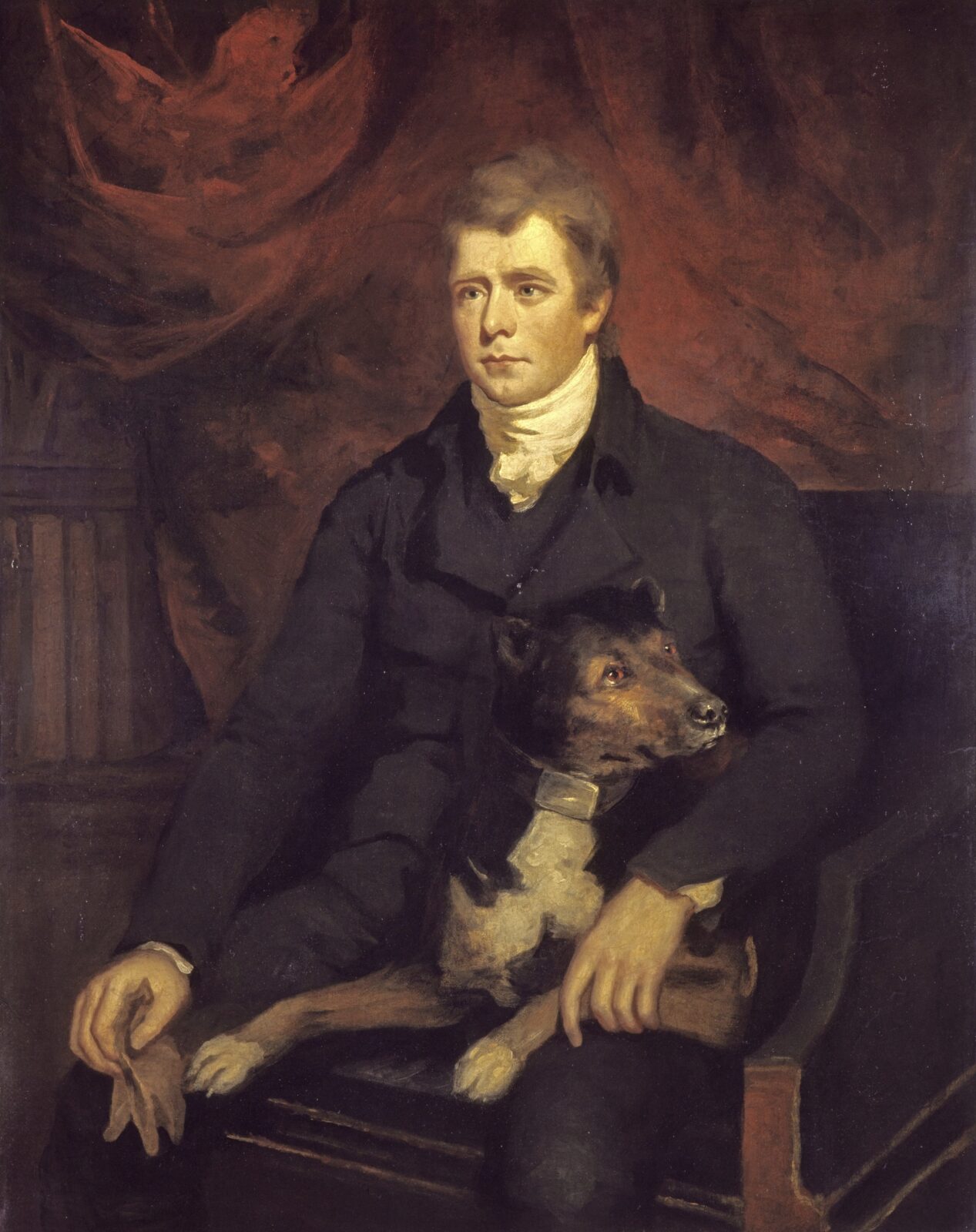 Sir Walter Scott, by James Saxon (1805). Reproduced courtesy of National Galleries of Scotland