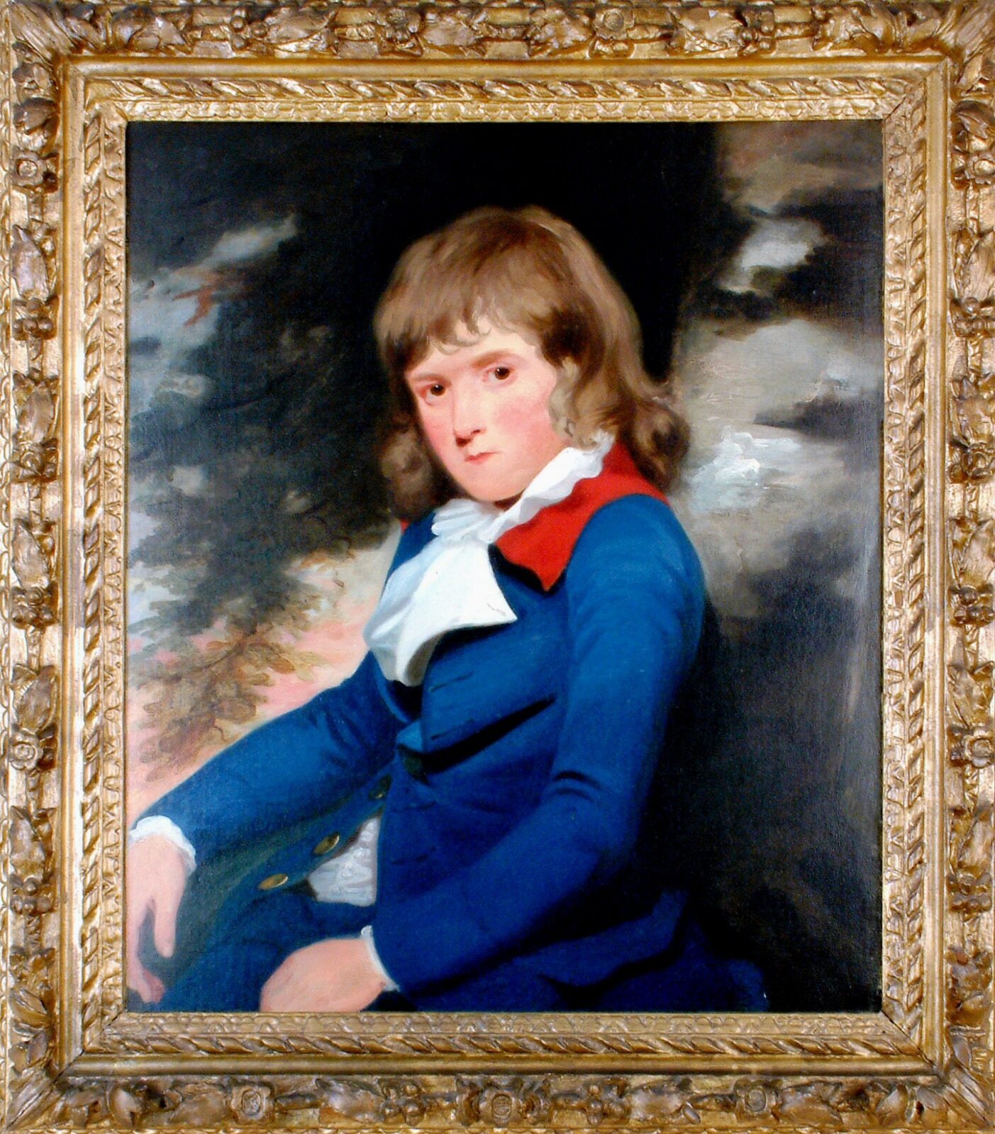 Painting Edward Austen (later Knight), as a boy.