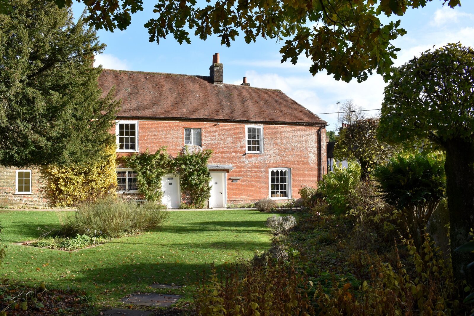 Jane Austen's House in the Autumn